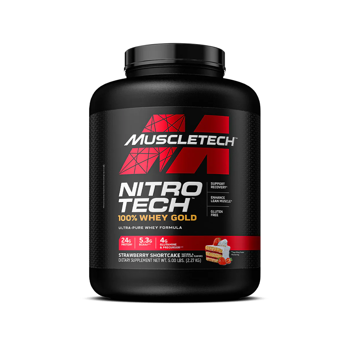 muscletech whey gold strawberry shortcake