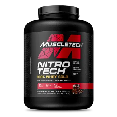 nitro tech 100 whey gold 5,03 libras double rich chocolate muscletech