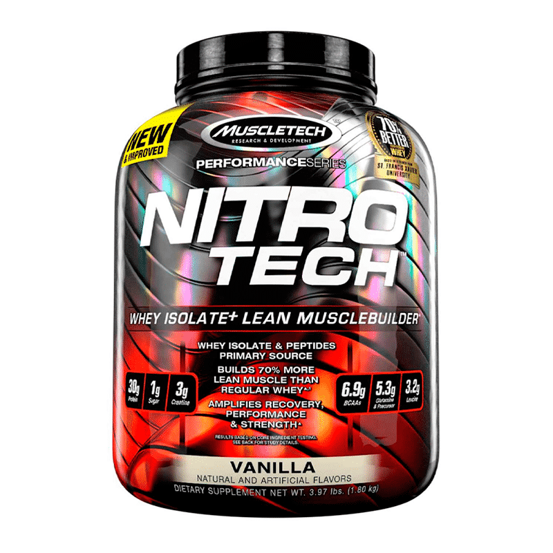 nitro tech performance series 4 lb vanilla