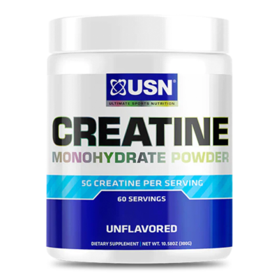 creatine monohydrate powder 300 gramos usn