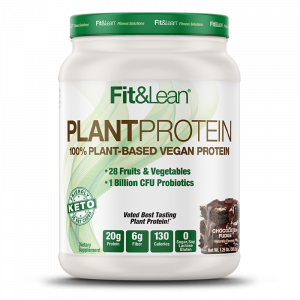 plant protein chocolate fudge 532,5 gramos fit and lean