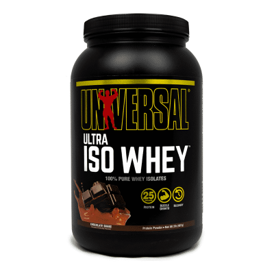 ultra iso whey chocolate shake universal nutrition