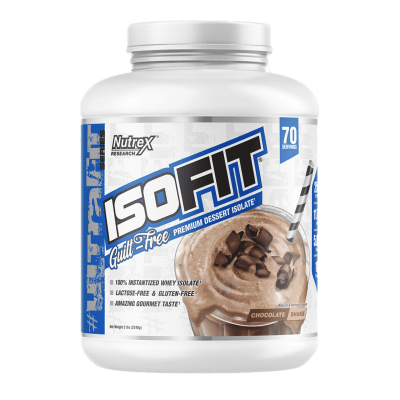 isofit 5 libras 70 porciones chocolate shake nutrex research