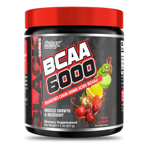 bcaa 6000 fruit punch nutrex research