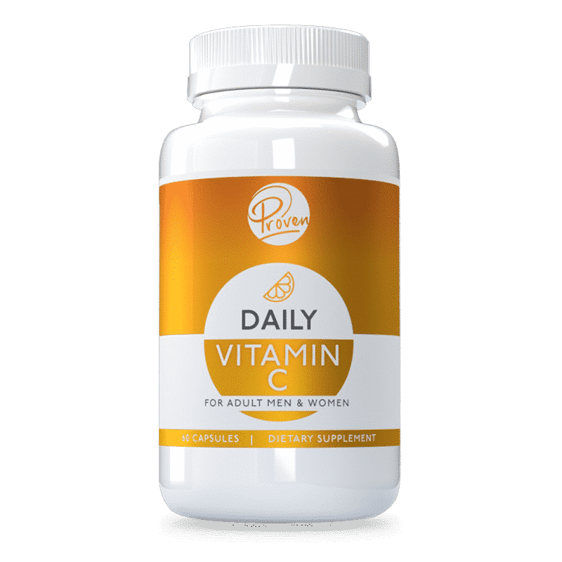 daily vitamin c proven 60 capsulas