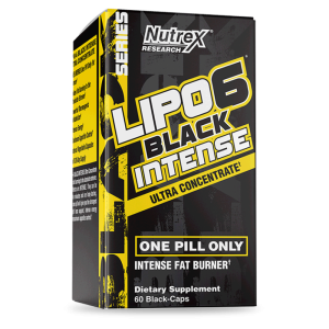 lipo 6 black intense ultra concentrate 60 cápsulas nutrex research