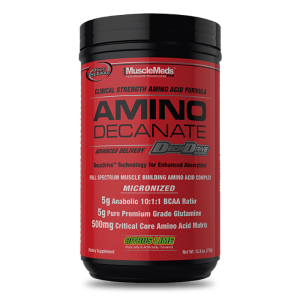 amino decanate citrus lime 360 gramos musclemeds