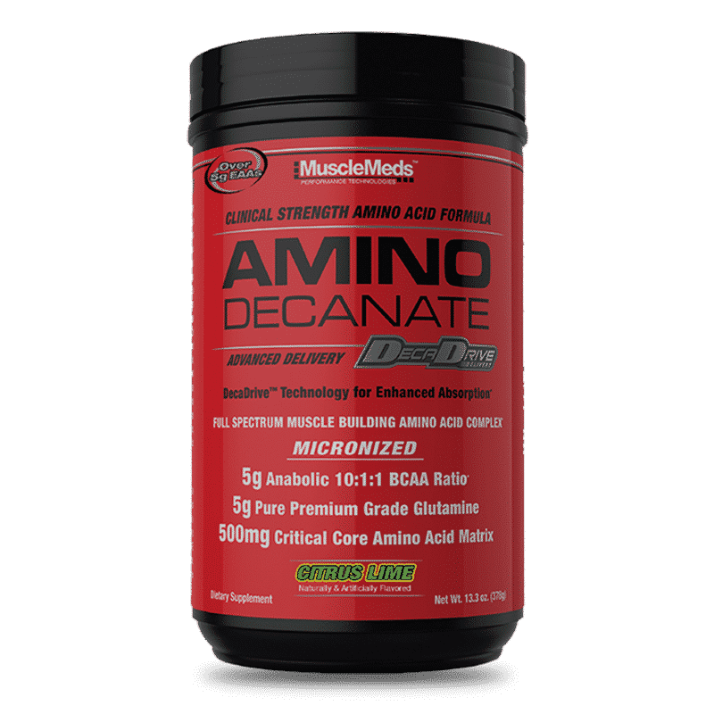 amino decanate citrus lime 360 gramos musclemeds