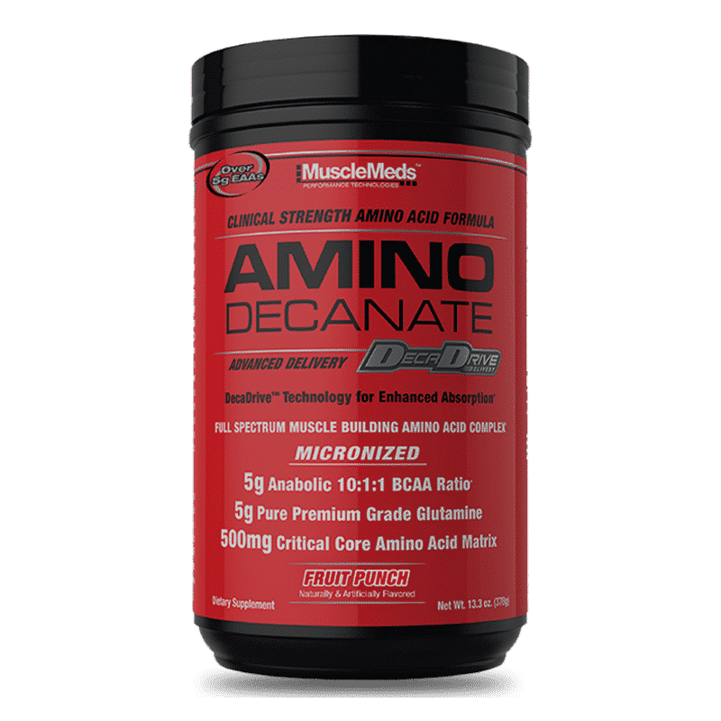 amino decanate fruit punch 360 gramos musclemeds