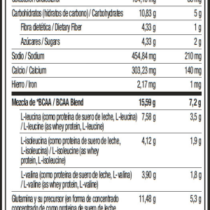 premium 100 whey protein plus isolate deluxe chocolate 3 libras muscletech informacion nutricional