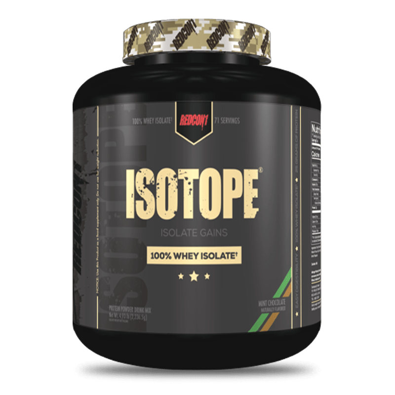 isotope 100% whey isolate mint chocolate 5 libras 71 porciones redcon1