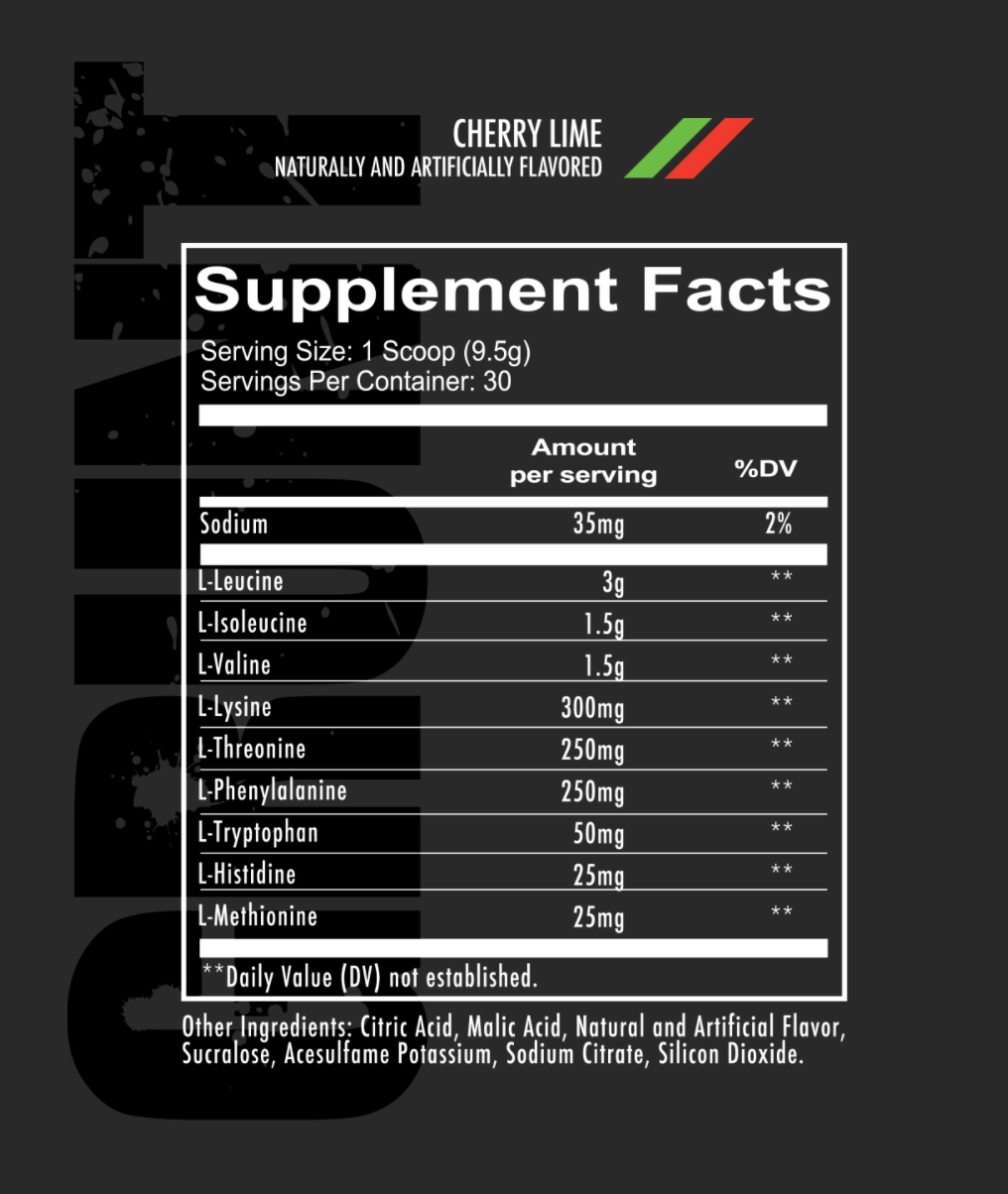 tabla nutricional grunt eaa cherry lime
