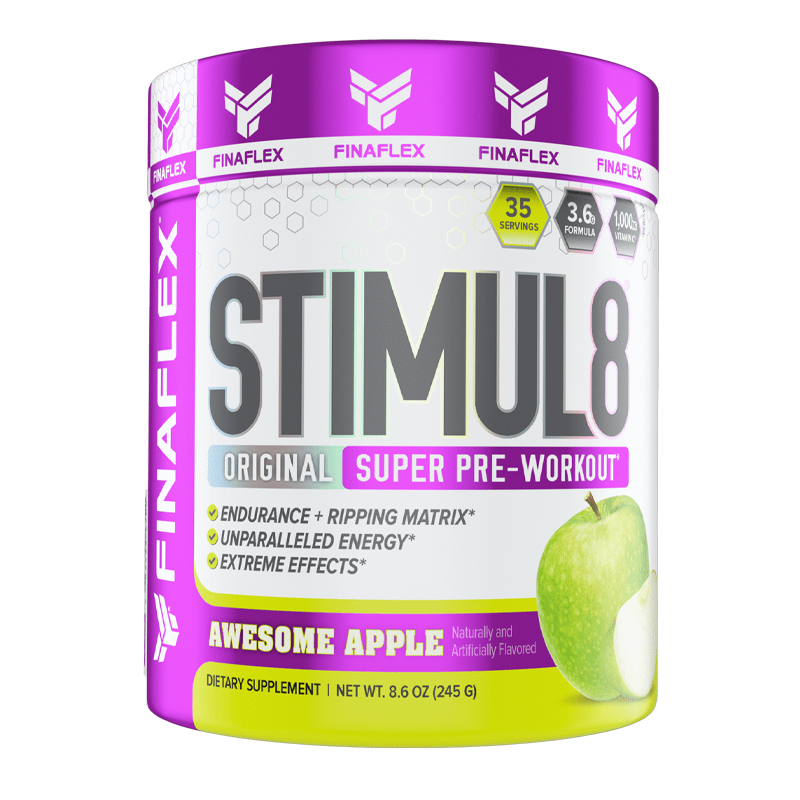 stimul8 original super pre workout awesome apple 35 porciones 245 gramos