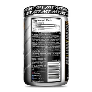 platinum 100 glutamine 60 porciones sin sabor muscletech información nutricional
