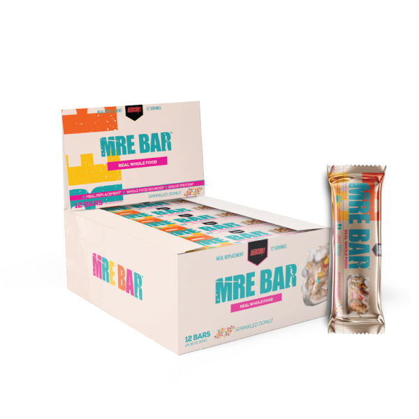 mre bar sprinkled donut dona con mostacillas caja