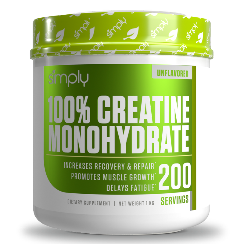100 creatine monohydrate 1000 gramos simply
