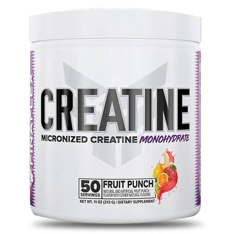 creatine micronized creatine monohydrate fruit punch 313 gramos finaflex