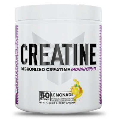 creatine micronized creatine monohydrate lemonade 330 gramos finaflex