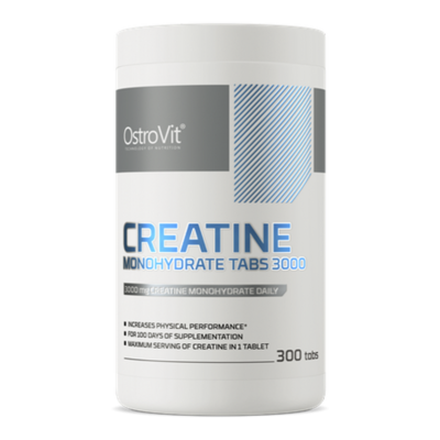 creatine monohydrate tabs 3000 300 tabs ostrovit