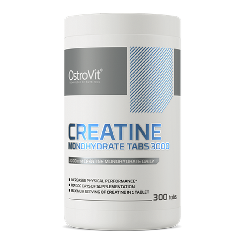 creatine monohydrate tabs 3000 300 tabs ostrovit