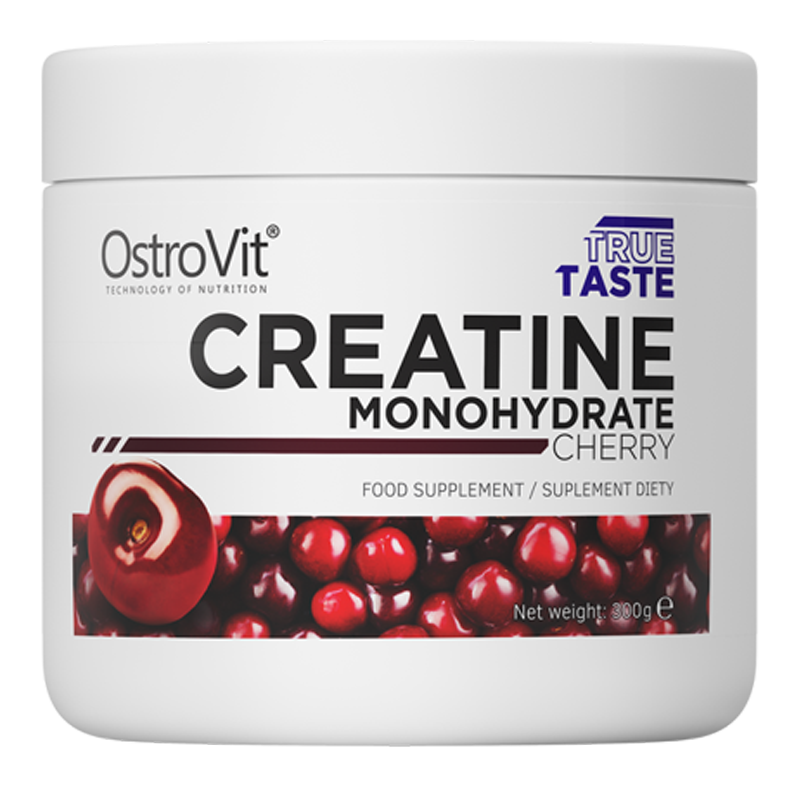 creatine monohydrate true taste cherry 300 gramos ostrovit