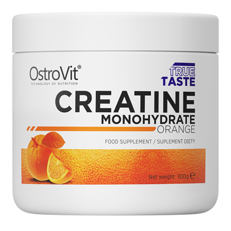 creatine monohydrate true taste orange 300 gramos ostrovit