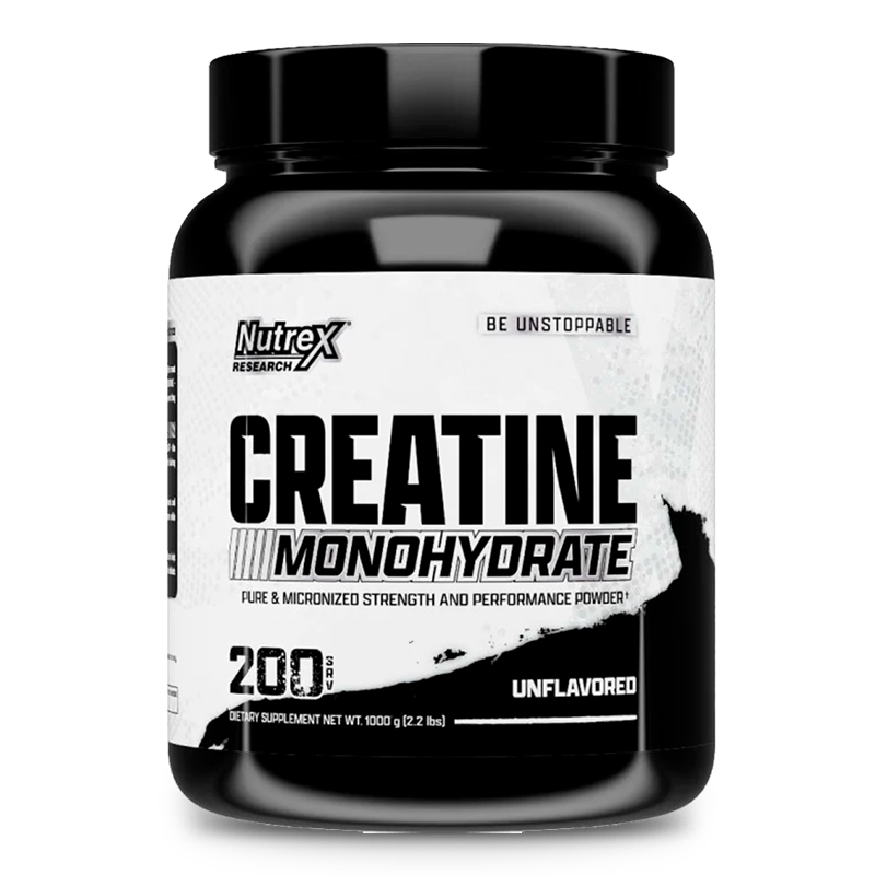 creatine monohydrate 1000 gramos 200 porciones nutrex