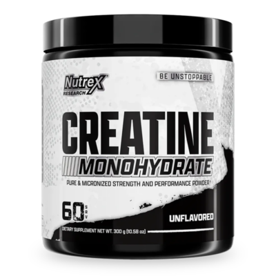 creatine monohydrate 300 gramos 60 porciones nutrex