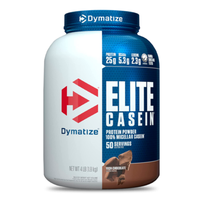 elite casein chocolate 4 libras Dymatize