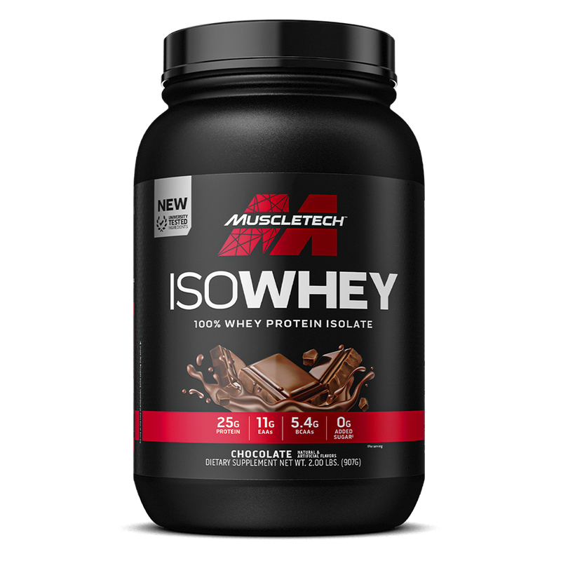 isowhey 100 whey protein isolate 2 libras 907 gramos chocolate muscletech