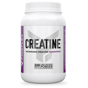 Creatina FINAFLEX Creatine sin sabor de 1 kilo y 200 porciones de 5 gramos