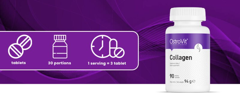 collagen 90 tabletas colageno ostrovit imagen descriptivas como usar