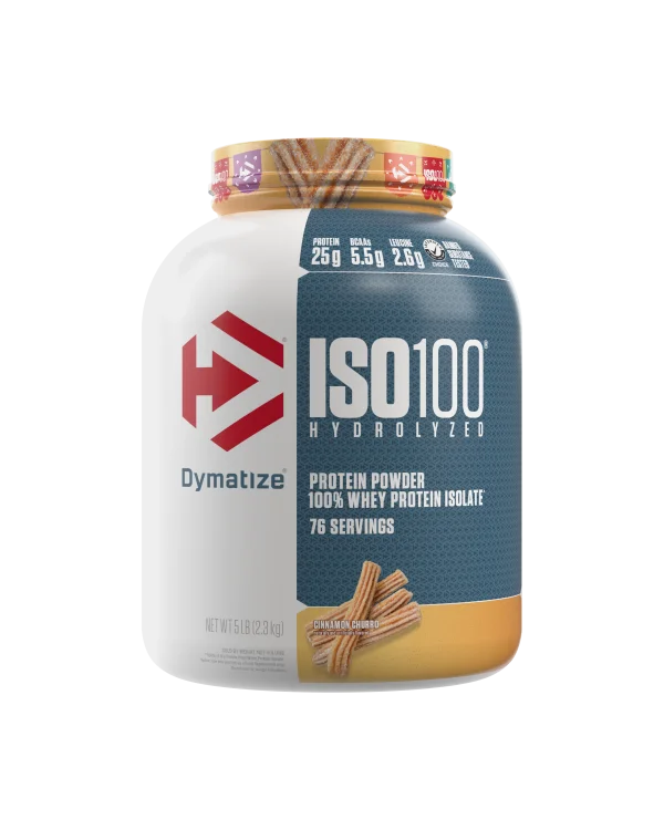dymatize iso 100 5 libras cinnamon churro