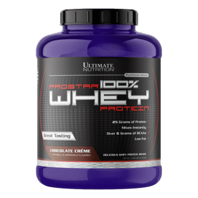 ultimate nutrition prostar 100% whey protein 5 libras chocolate creme