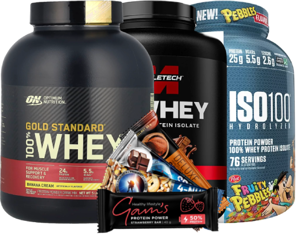 Todas las proteínas whey