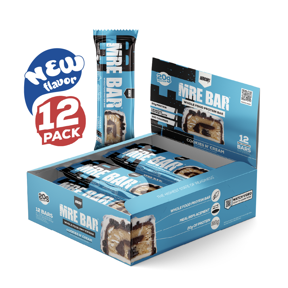 mre bar cookies and cream galletas y crema caja