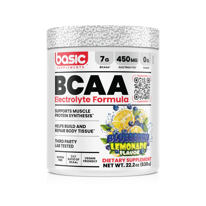 BCAA basic supplements Sabor a Limonada de Arándano 630 gramos BCAA basic supplements Sabor a Limonada de Arándano 630 gramos