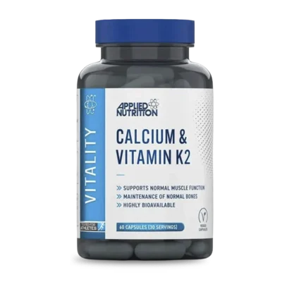 Applied Nutrition Calcio + K2 60 Cápsulas