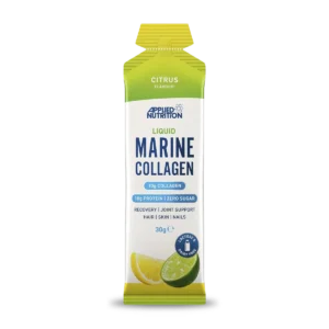 Applied Nutrition Liquid Marine Collagen Citrus caja 10 geles bebibles sabor cítricos