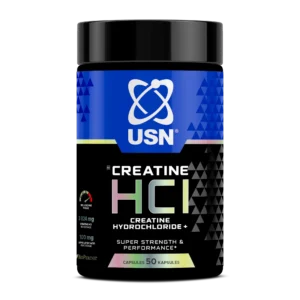 Creatina HCl USN 50 cápsulas, 10 porciones