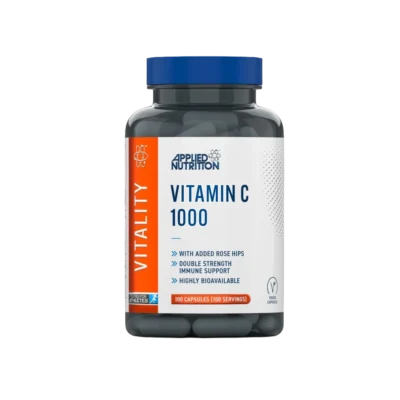Applied Nutrition Vitamina C 1000 mg + Rose Hips 100 Tabletas
