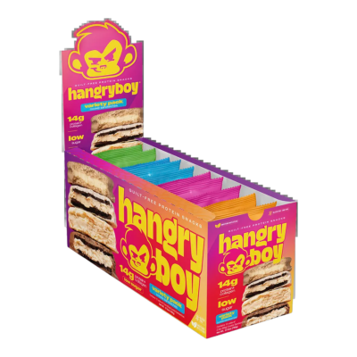 Hangryboy Galleta Proteica Caja 12 Surtidas