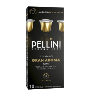 Pellini Gran Aroma Café Cápsulas Nespresso