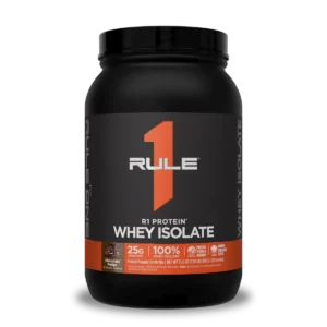 Whey-Isolate-Rule-1-chocolate-fudge-2lb.webp Proteína whey isolate Rule 1 R1 Protein sabor Chocolate Fudge 1,98 libras 28 porciones