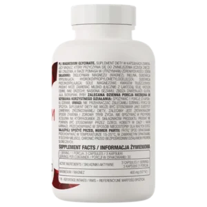 eng_pm_OstroVit-Magnesium-Glycinate-90-capsules-26641_4.webp Panel nutricional OstroVit Magnesium Glycinate: 400 mg de magnesio por porción, 30 porciones