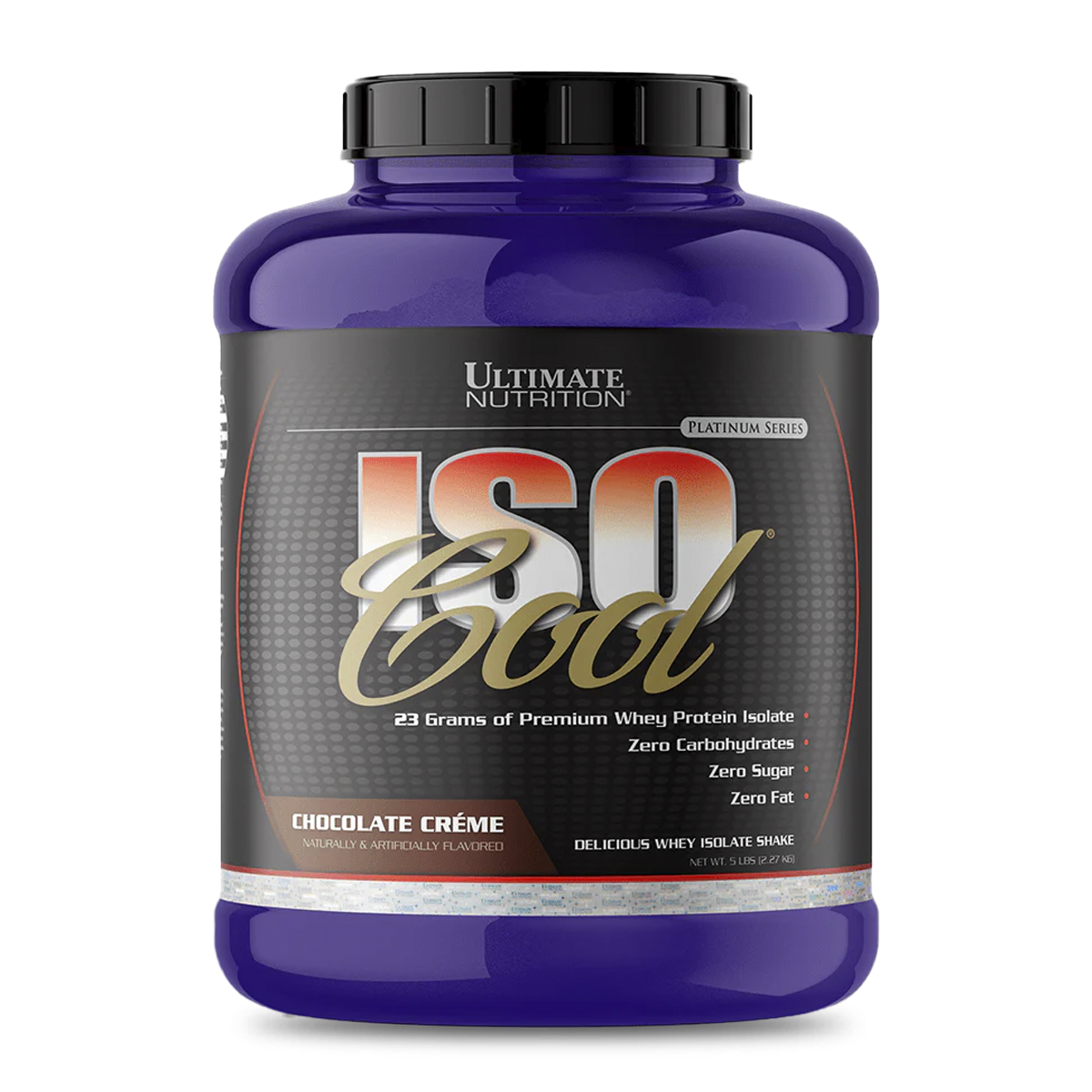 isocool-chocolate-cream-5-lb.webp Proteína ISO Cool de Ultimate Nutrition Chocolate Créme 5 libras 87 porciones