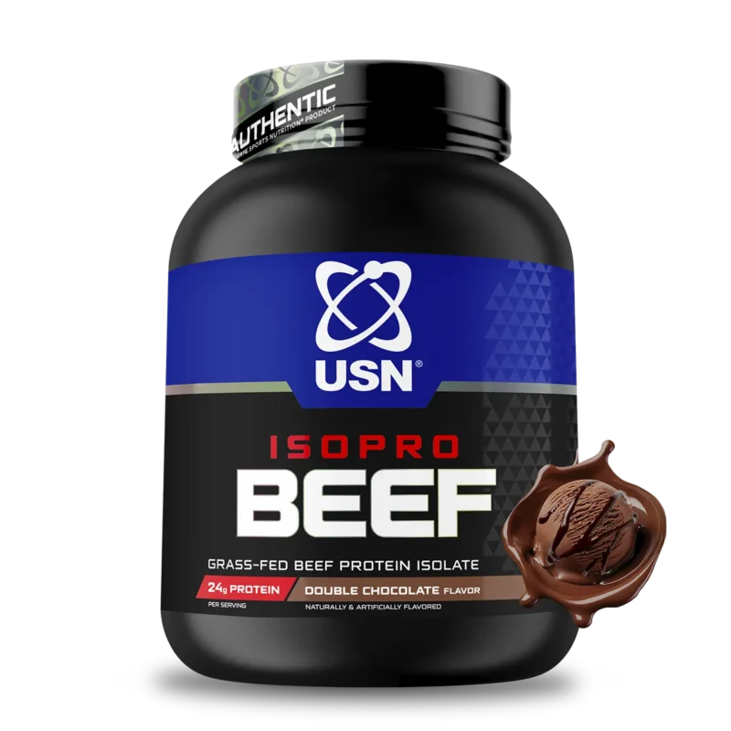 isopro-beef.webp Proteína IsoPro Beef USN Double Chocolate 5 libras 71 porciones