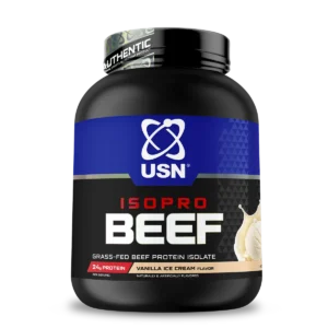 isopro-beef-vanilla.webp Proteína IsoPro Beef USN Vanilla Ice Cream 5 libras 71 porciones