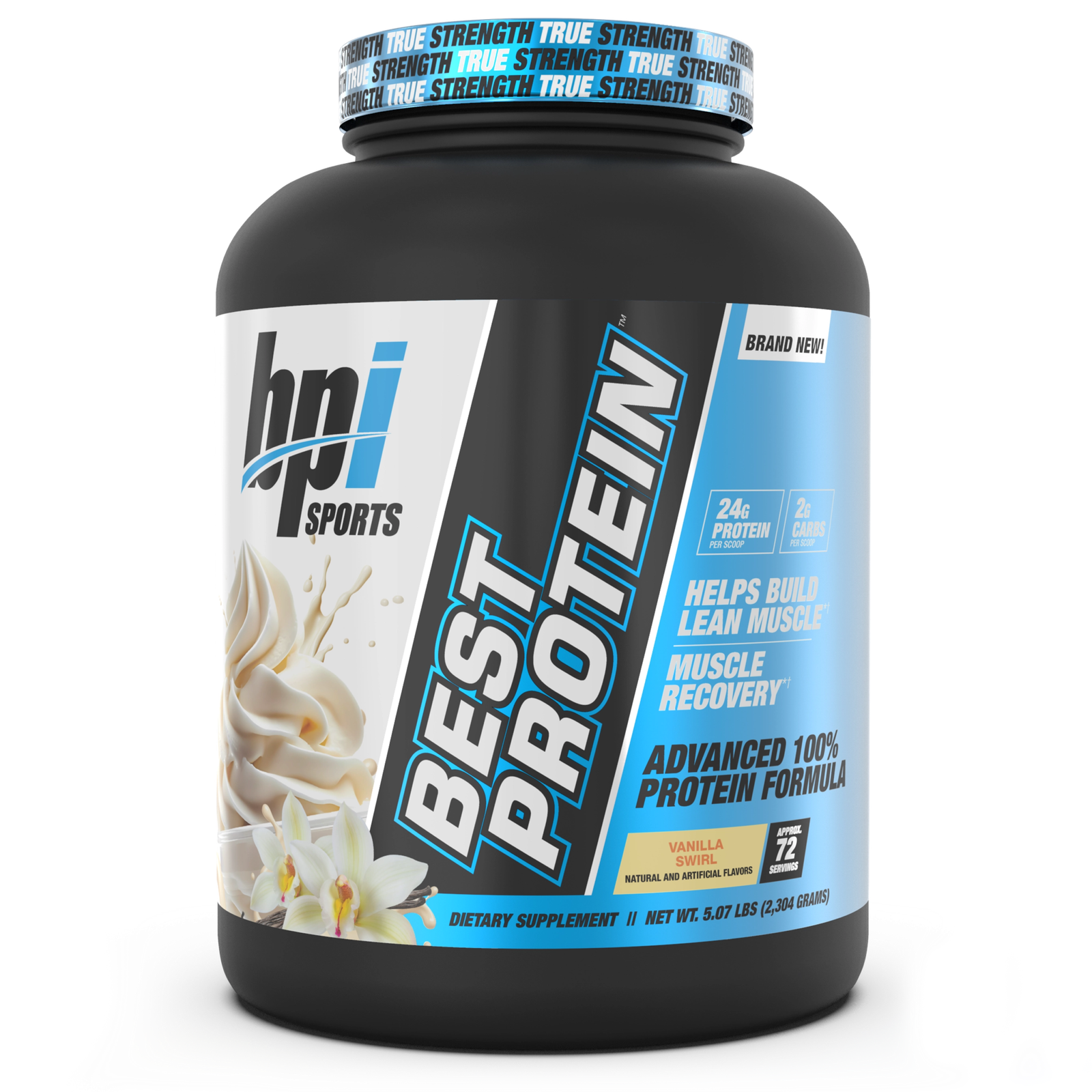 BPI Best Protein Vanilla Swirl 5,07 Libras 72 porciones