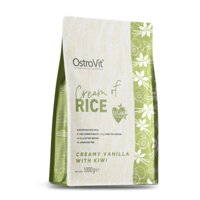 OstroVit Cream of Rice crema de arroz 1 kilo sabor vainilla cremosa con kiwi